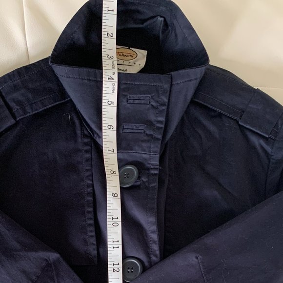 ⭐️HOST PICK⭐️ Talbots Petite Stretch Navy Jacket - Picture 7 of 15